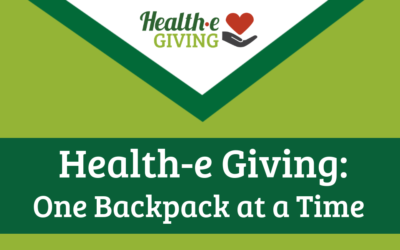 Health-e Giving: One Backpack at a Time